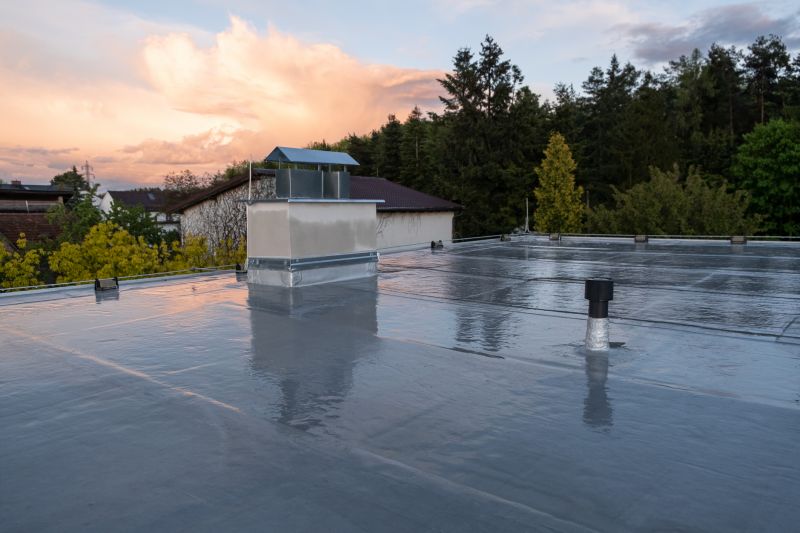 Rubber Roof Installation